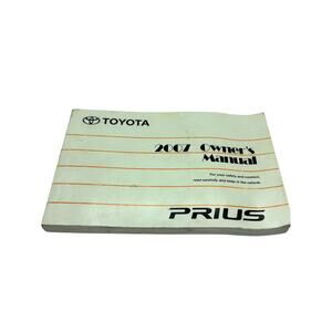 2007 Toyota Prius Owner's Manual